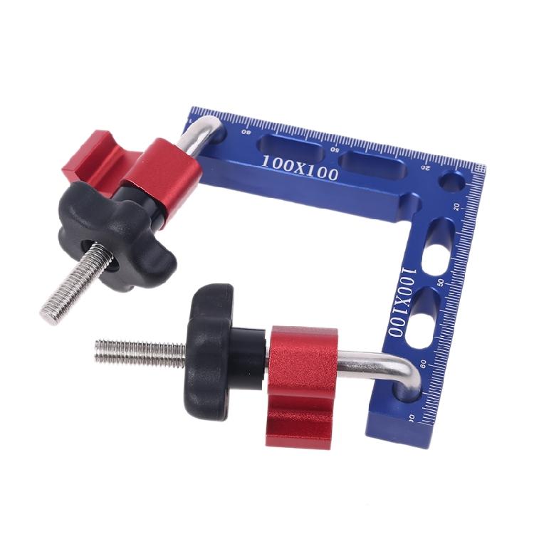 90° Right Angle Clamp Fixing Clips Picture Frame Corner Woodworking Hand Tools