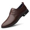 Fashion Designer Party Wedding Footwear Italian Men Genuine Leather Oxford Shoes Casual Business Flat Dress Lace Up Formal Office Shoes