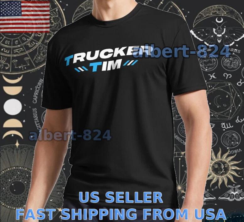

НОВА СОРОЧКА ТРАКЕРСЬКА TIM MERCH ЛОГОТИП Футболка СМІШНА АМЕРИКАНСЬКИЙ РОЗМІР S ДО 5XL 3XL