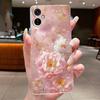 For Tecno Camon 19 Neo Casing Luxury Fashion Butterfly Flowers Soft TPU Silicone Clear Back Cover Camon 19Neo CH6i Phone Case