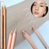Wooden Concealer Pencil Waterproof Natural Cover Acne Scars Dark Circles Spot Corrector Brighten Under Eyes Contour Makeup Stick