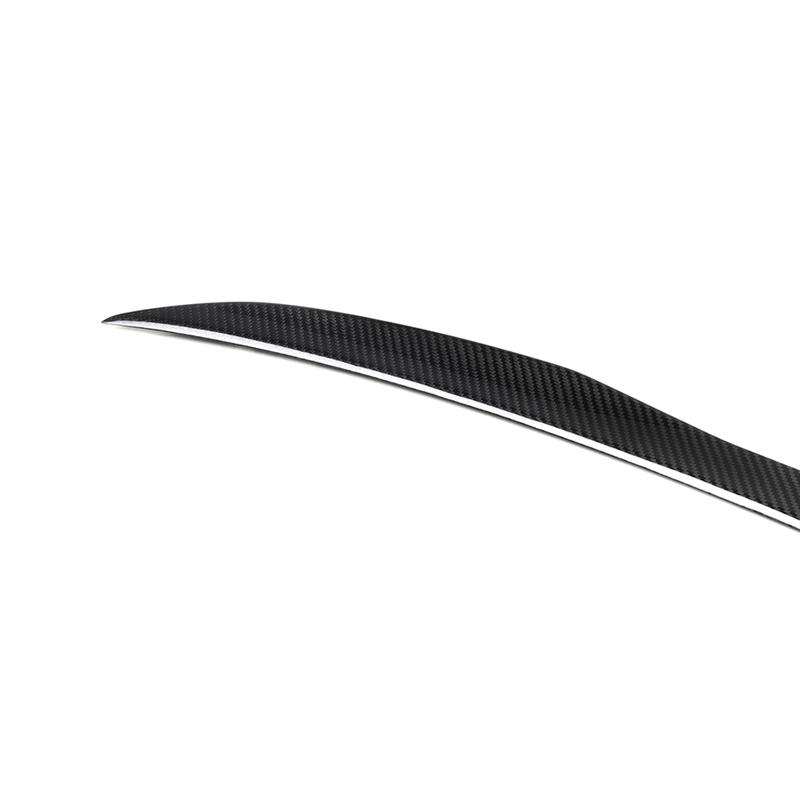 Real Dry Carbon Fiber Automotive Rear Trunk Spoiler WingTail For BMW G23 G83 2020-IN M Style Car Styling Boot Lid Lip
