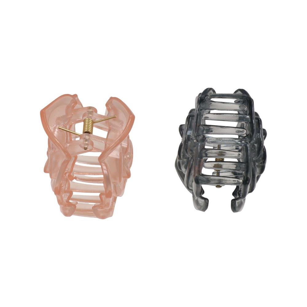 Korean Style Flower Hair Clip Transparent Acrylic Hair Claw Cute Retro Rose Hair Claw  Decoration