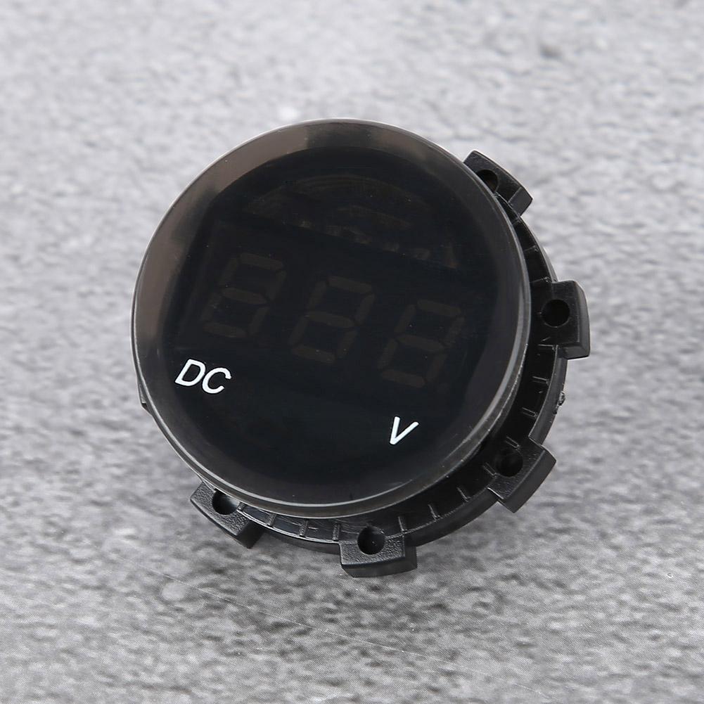 Modified Motorcycle Voltmeter LED Digital Display Voltage Volt Gauge Panel Meter