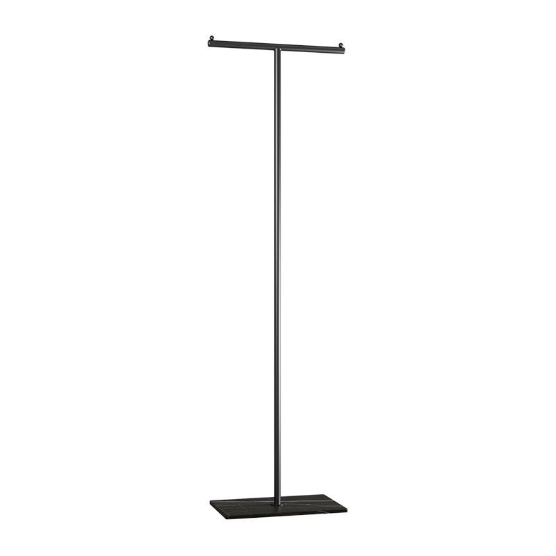 Space-Saving Floor-Standing Clothes and Hat Rack for Bedroom 