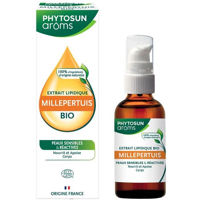 Phytosun Arôms Huile Végétale Millepertuis Bio 50ml