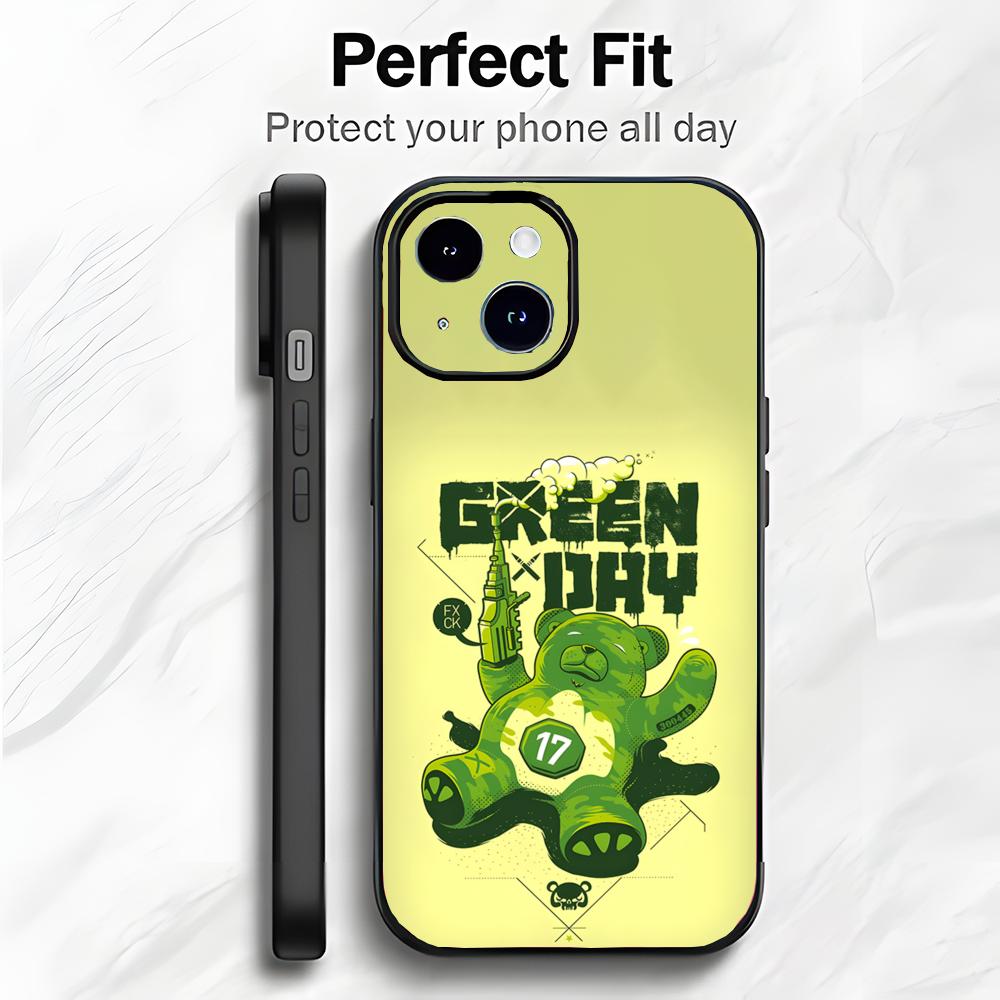 Punk Classic American Band G-Green Day Phone Case Phone Case Soft Packaging Lightweight For iPhone17 16 15 14 13ProMax