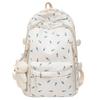 Schoolbag Schoolbag Female Ins Girl College Style Small Floral Backpack Korean Version Harajuku Printed Middle School Student Backpack Female