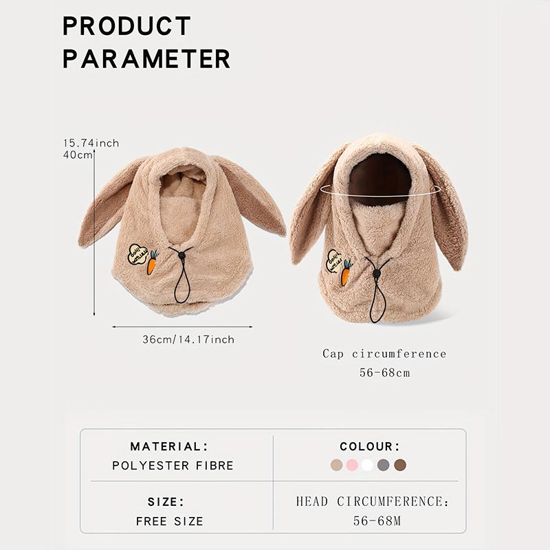 Women Adjustable Winter Thick Casual Wear Helmet Covers Hiking Warm Plush Hat Outdoor Activities Beanie Hat Skiing 1PC