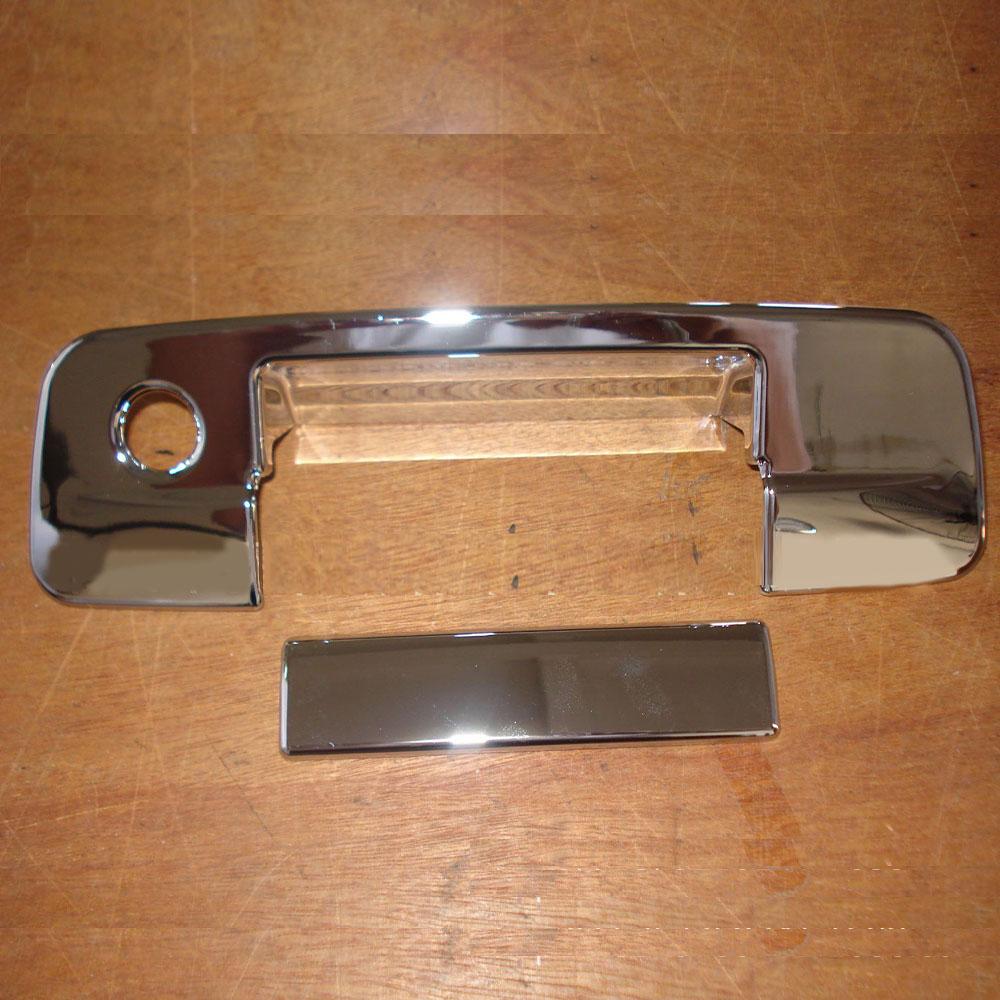 For Dodge Ram 1500 2500 3500 Tailgate Handle Cover with Keyhole W/o Camera Hole