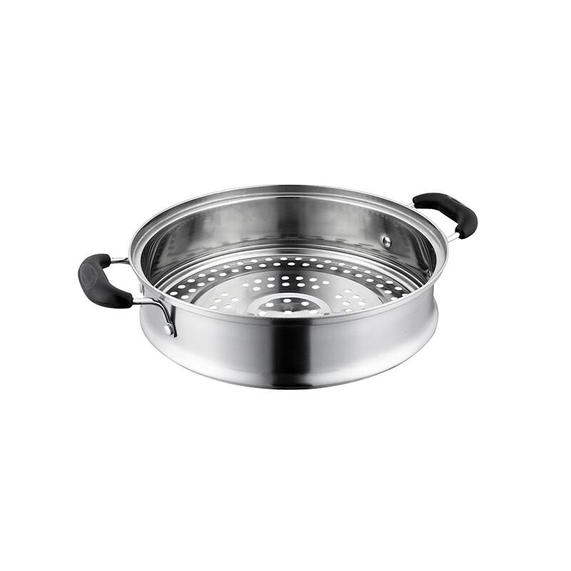 ASD Stainless Steel Double-Layer Steamer Pot 26cm