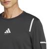 Adidas Ultimate Running Reflective Long Sleeve KVL57 Black T-Shirt Men's (JD7801) J/L