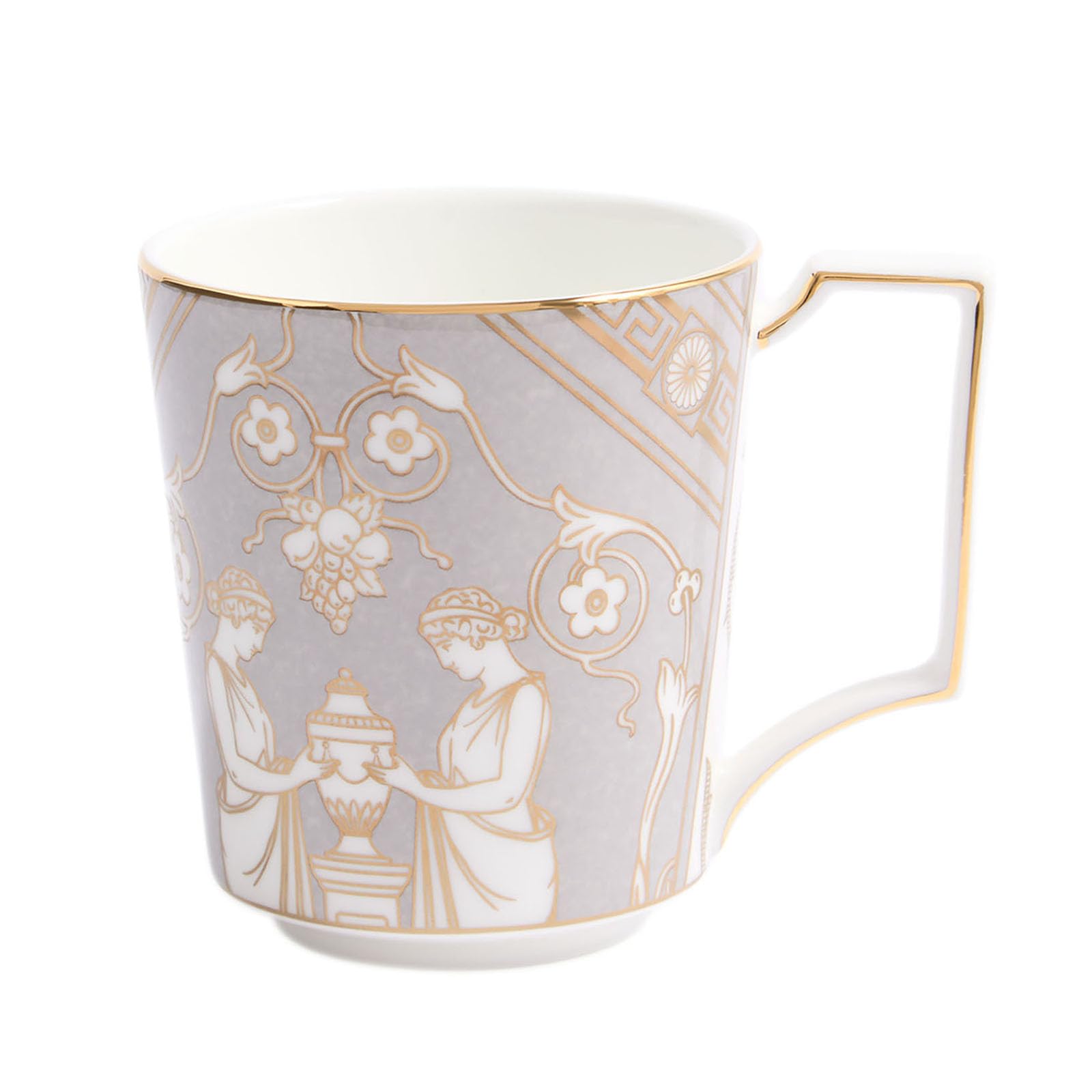 

[Officially Imported] Wedgwood Renaissance Gray Accent Mug, Approx. 300ml, Wedding Gift, Product Number 1076486