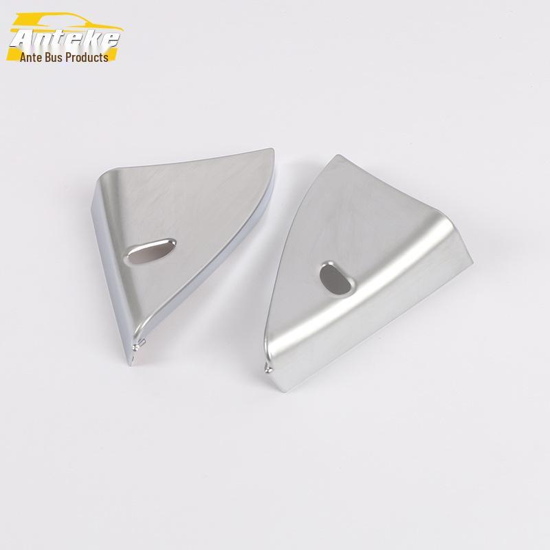 19 Qashqai Inner Triangle Trim Bright Frame Sticker for Car Window Interior Modification