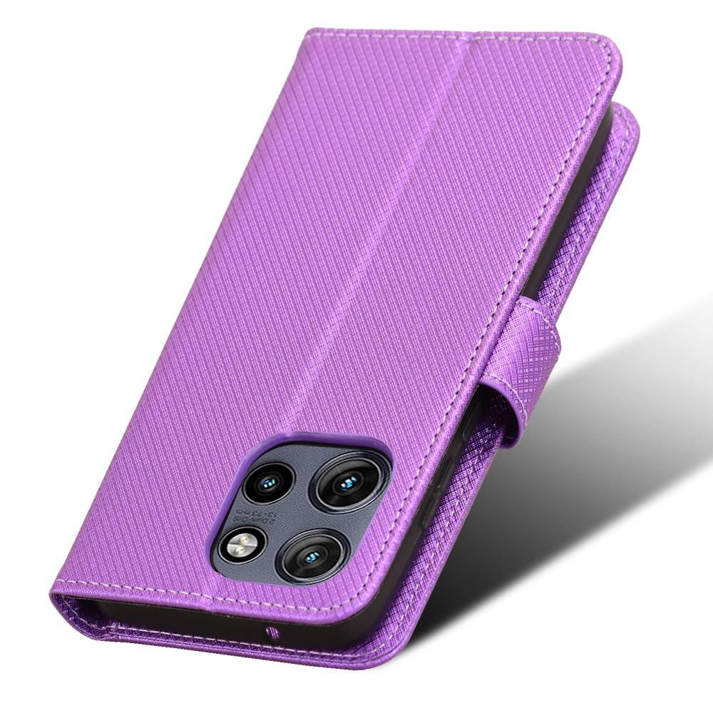 For Motorola Thinkphone 25 5G/Edge 50 Neo 5G/Moto S50 5G Case PU Leather Diamond Texture Wallet Phone Cover