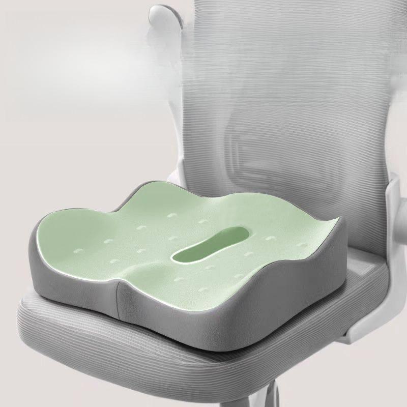 Memory Cotton Seat Cushions Tailbone Decompression Cushions Office Sedentary Artifacts Chairs Comfortable Waist Backrests
