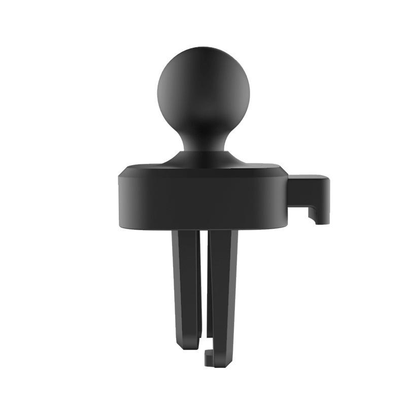 Universal Adhesive Car Phone Holder with Extended Rod and 17mm Ball Head for Curved Surfaces