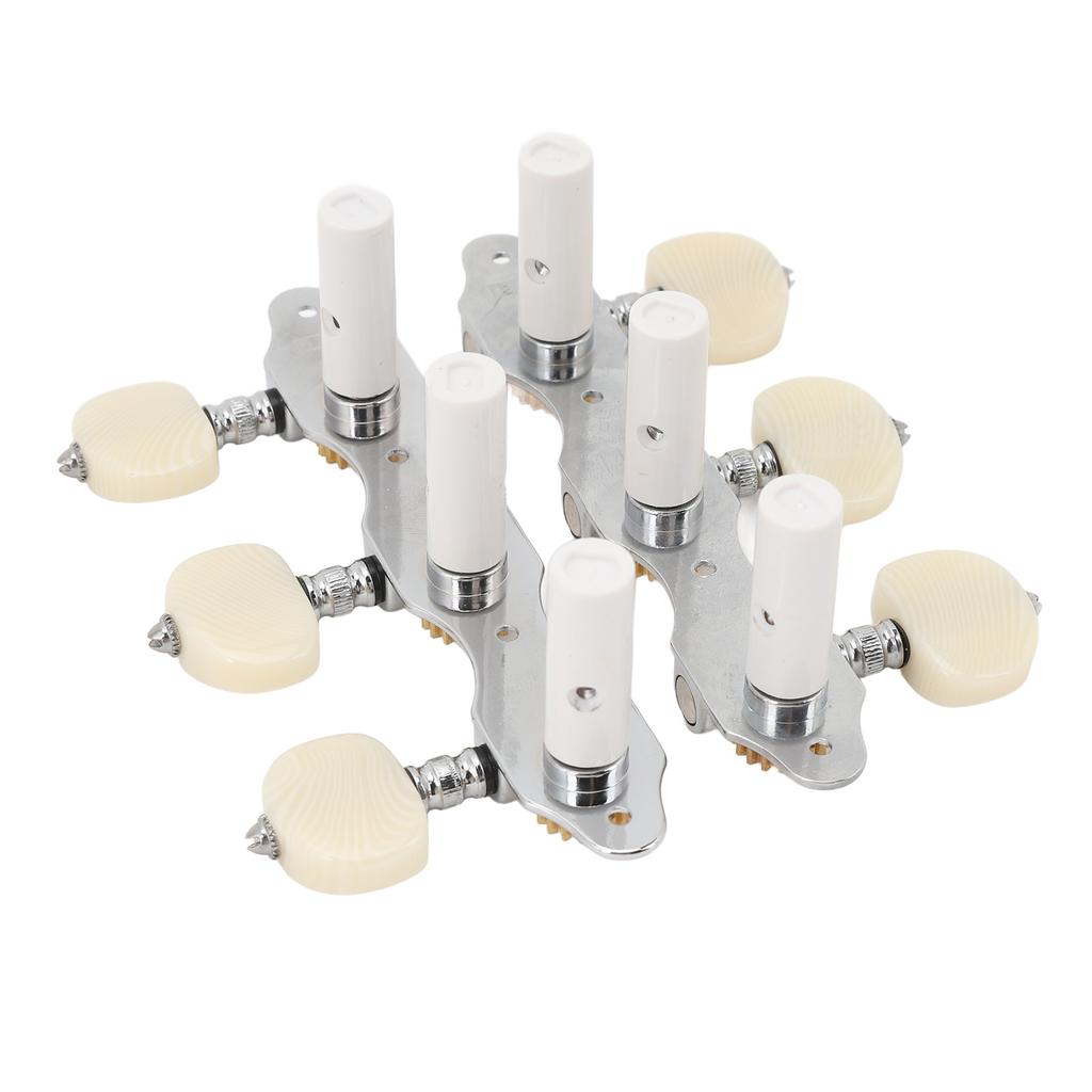 1 Set Guitar Tuners Machine Head 3L3R Acoustic Guitar Knobs Tuning Key for Practice