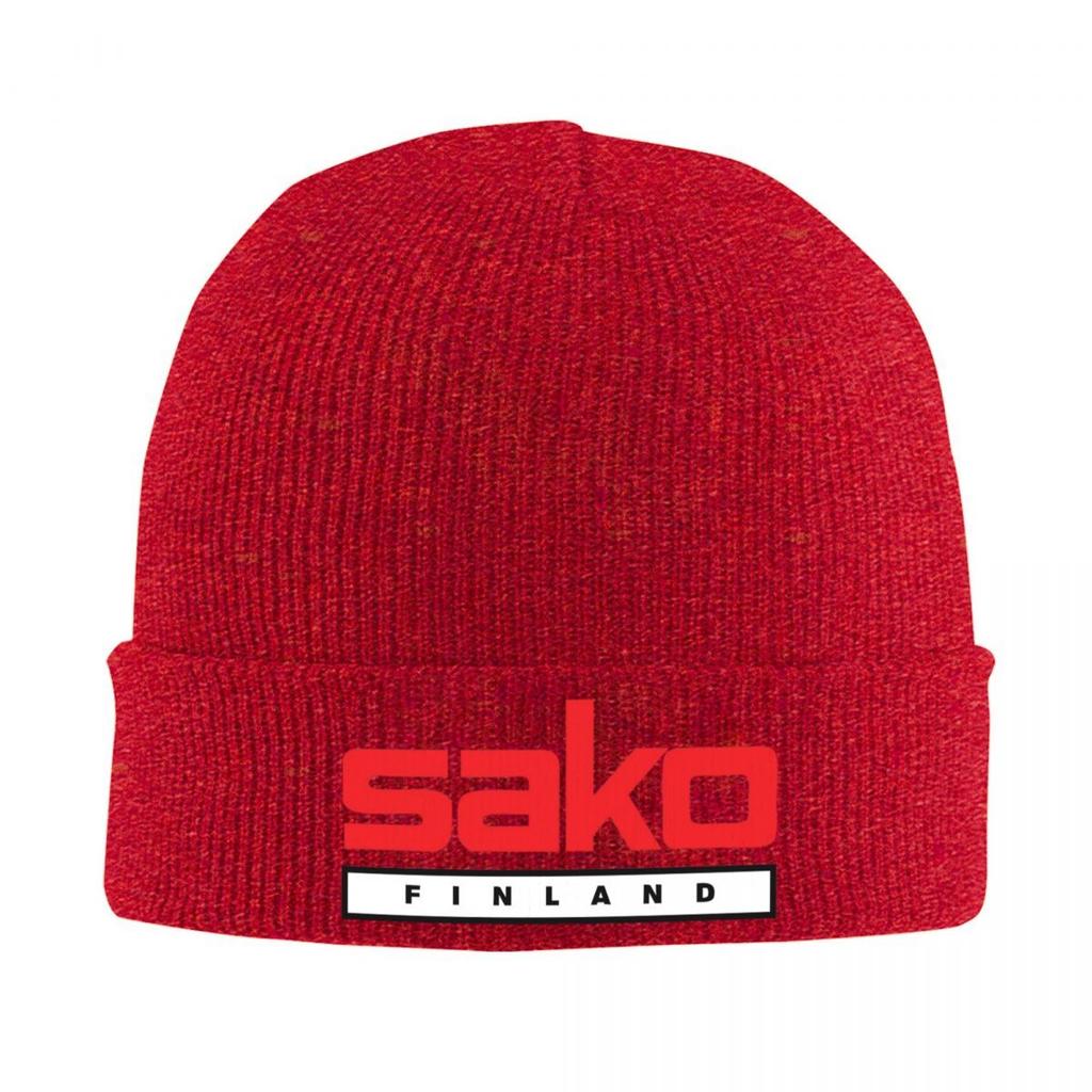Sako Arms Warm Knitted Cap Hip Hop Bonnet Hat Autumn Winter Outdoor Beanies Hats for Men Women Adult