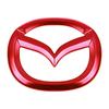 For Mazda 6 3 CX5 5 2 323 CX7 Demio Atenza Axela MX30 CX30 CX3 CX9 RX8 RX7 ABS Car Steering Wheel Center Emblem Sticker Accessories