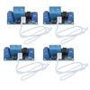 4Pcs 12V Self Locking Relay Module Self Locking SCM Control SCM Control Relay Board Bistable Design Relay Board