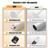 A20F-Adjustable Tension Rod Shower Curtain Rod No Need To Drill Spring Tension Curtain Rod Expandable Cabinet Rod