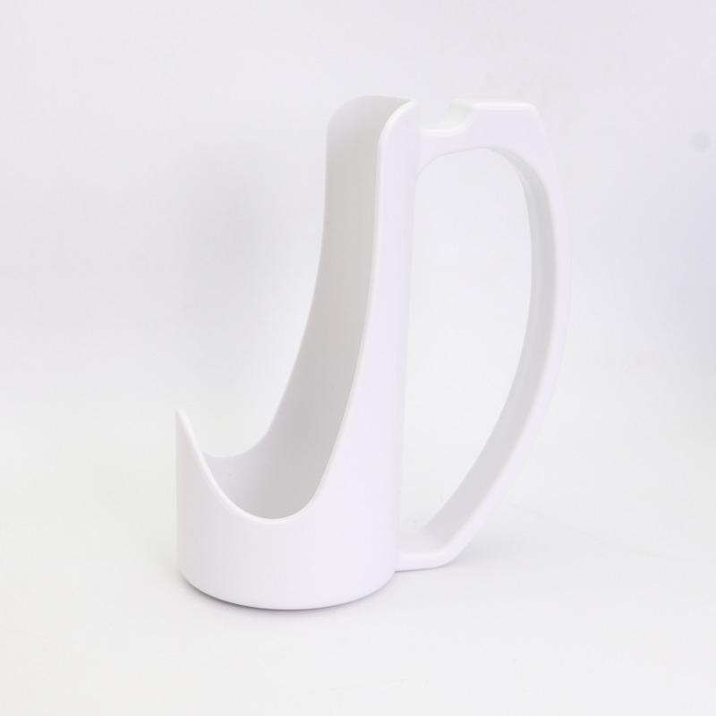 

Creative Cola Cup Handle, Non-3D Printed Can Holder, Portable Drink Organizer Tool for Home Office Outdoor Daily Beverage Storag белый