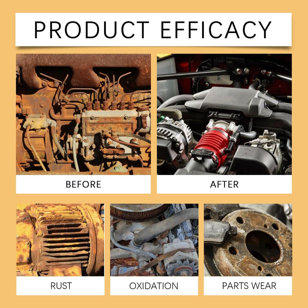 RAYHONG Engine Protectant Car Protectant Noise Reducing Anti-Shaking Anti-Rust Car Cleaning and Maintenance Agent