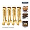 4PCS Ice Cube Clips Stainless Steel Lump Sugar Tongs Home BBQ Food Clip Party Bread Dessert Ice Clamp Bar Kitchen Serving Tools