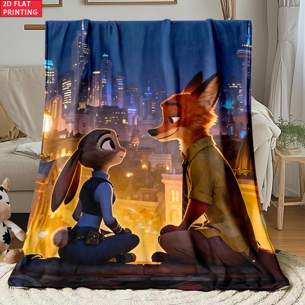 Judy & Nick Thin Flannel Blanket for Bedrooms,Living Rooms,Sofas Blankets,Lunch Breaks,Picnics,blankets Fluffy Blanket