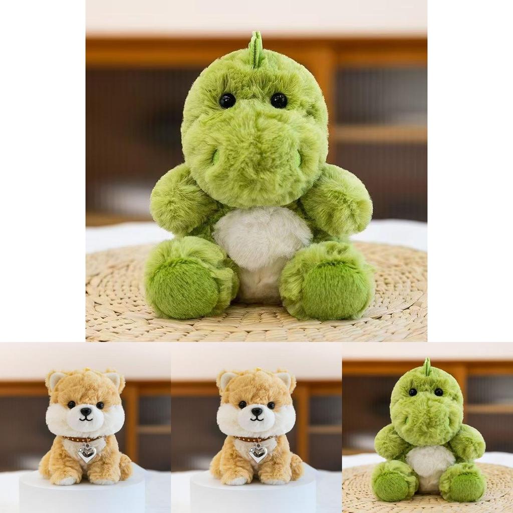 Plush Husky Dog Toy With Pp Cotton Fill For Kids And Birthdays