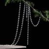 Clear Acrylic Pendant Ornaments for Weddings & Festivals