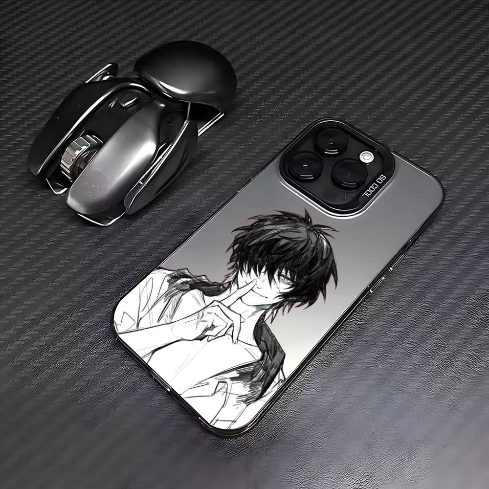 BL T-Towa S-Slow Damage   Phone Case For iPhone17,16,15,14,13,12,11 Plus,Pro Max Colored Silver Plated Inside Cover