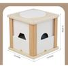 Montessori Intelligence Matching Box Geometric Shapes 3D Puzzle Early Education Three-Dimensional Wooden Paired Building Block