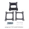 2" Open Phenolic Carburetor Spacer Easy To Install Compatible for Chevy