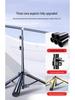 2x3 Meter Photography Background Stand with Black Light-Absorbing Cloth, Studio Props, and White Cloth for Shooting