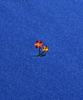 NODU Signature Flower Soft Knit [Blue]