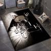 Drums In The Spotlight Print Carpet for Living Room Bedroom Bedside Sofa Table Floor Mat Home Area Rug Decor for Gifts