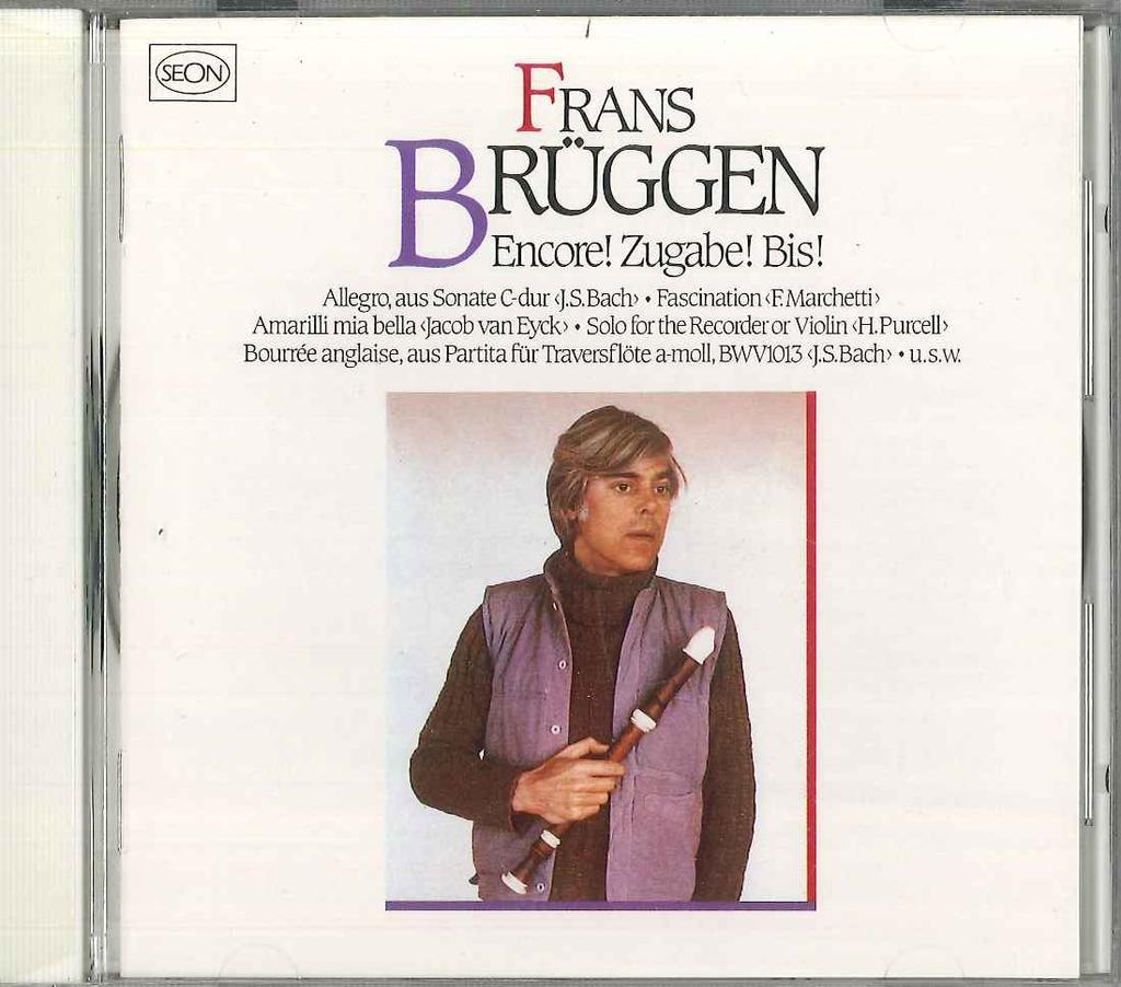 CD FRANS BRUGGEN - Enchanting Waltz Frans Bruggen Enco BVCC1019 BMG Japan Obi Classical Used