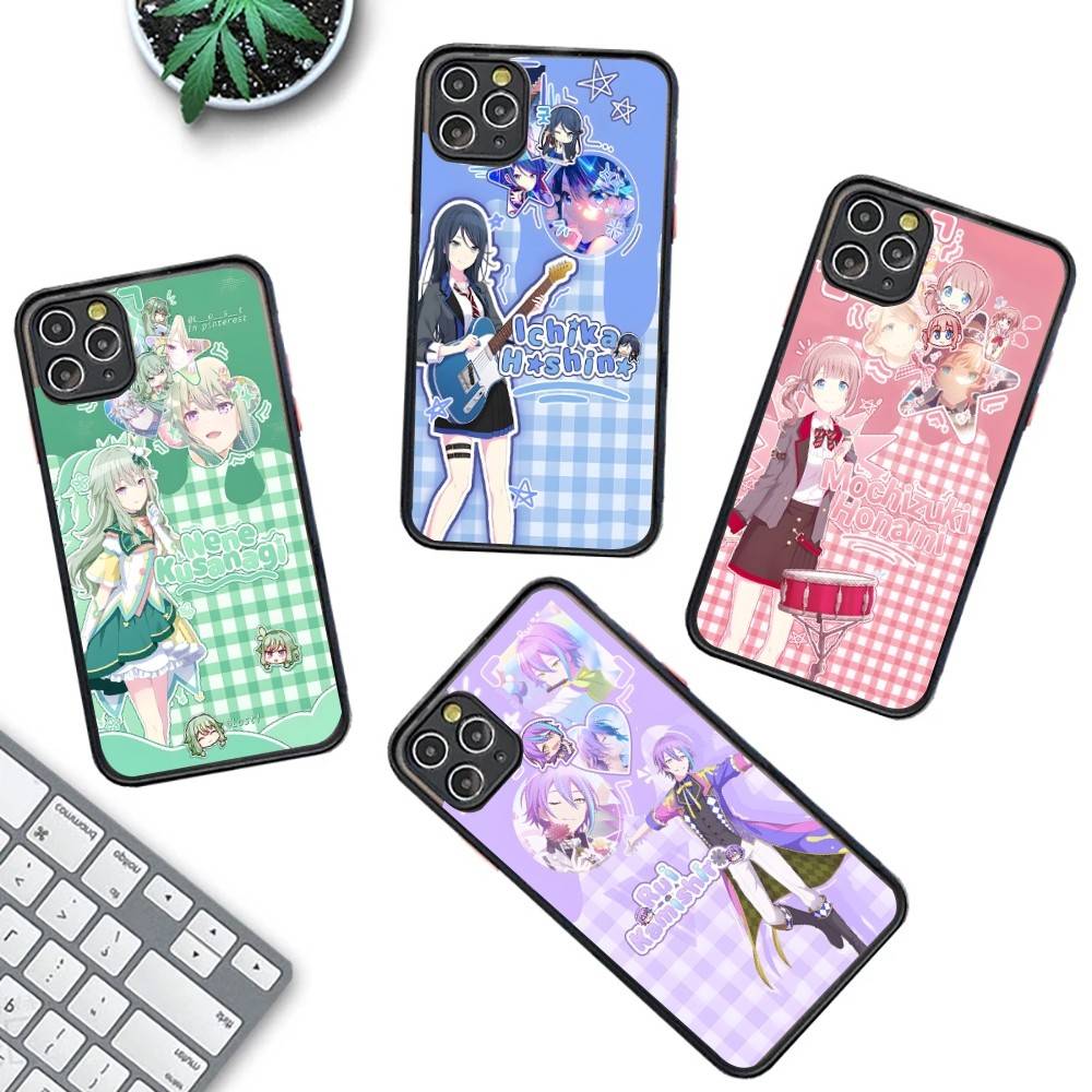 Cute Game Project Sekai Phone Case For IPhone 14 11 12 13 Mini Pro Max 8 7 Plus X XR XS MAX Translucent Matte Cover