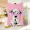 Illustration D-Dalmatian Throw Soft Warm Throw Blanket For Bedroom Living Room Bed Travel Camping Picnic Gift