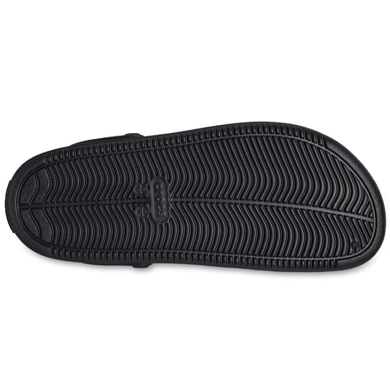 Crocs EVA Comfortable and Versatile Non-Slip and Abrasion Resistant Sandals Unisex Black