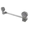 Adjustable Suction Cup Towel Bar Stainless Steel Design for Easy Setup