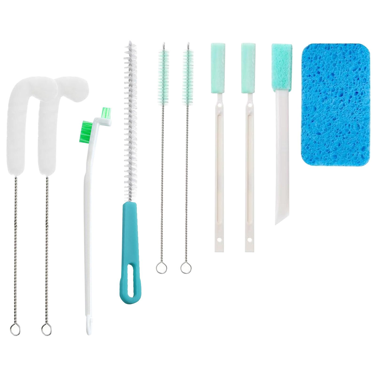 

Набор из 10 щеток для чистки льдогенератора, многофункциональные инструменты для чистки льдогенератора, набор для чистки кулера для воды, инструменты для домашней кухни One Size