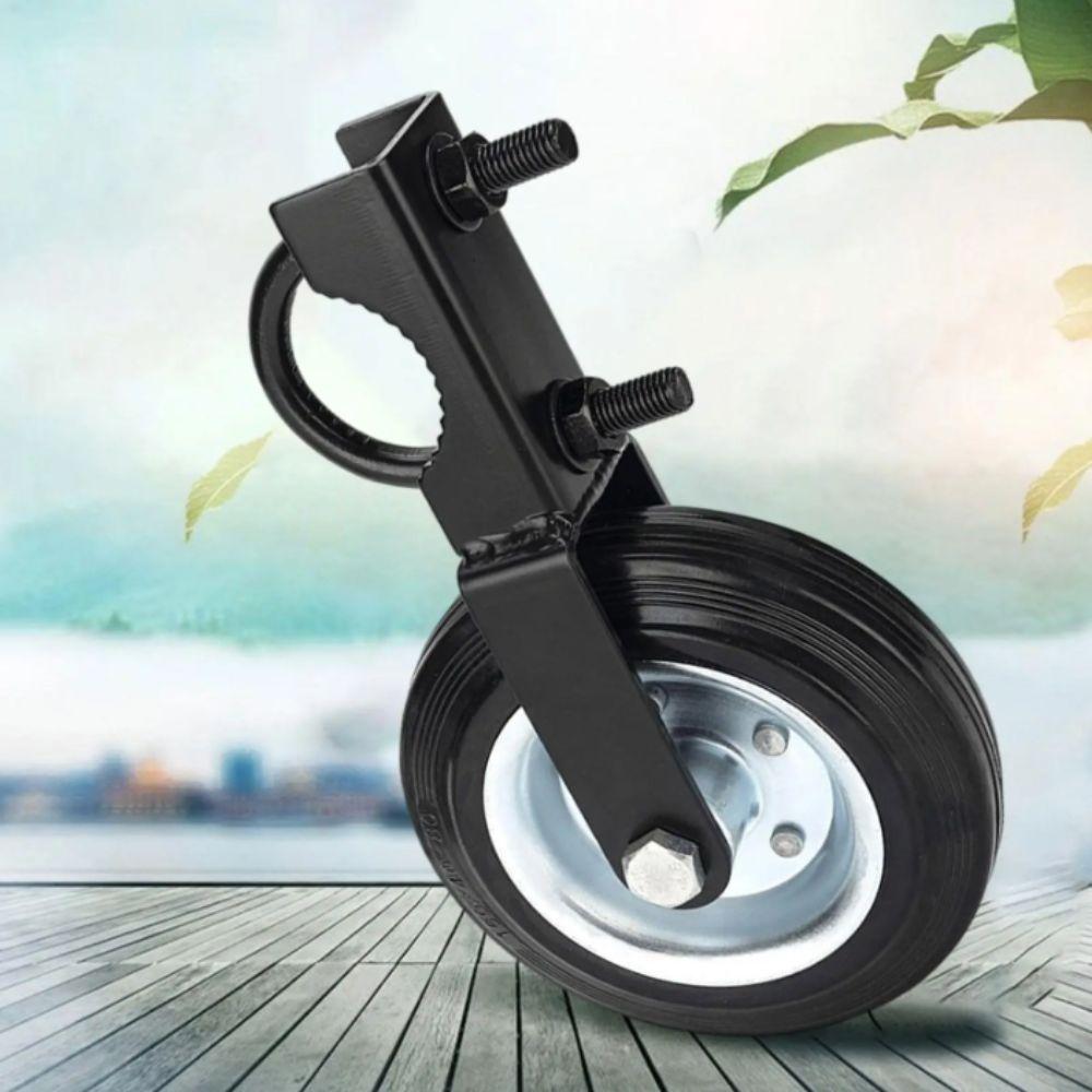 Heavy Duty Farm Gate Caster Rubber Wheel Metal Fence Gate Wheel Outdoor Door Frame  Wooden Gate