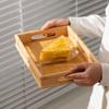 Large Serving Tray Bamboo Breakfast Tray Retro Food Tray  Home Kitchen Supplies