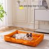 Waterproof, Non-Stick Pet Bed: Durable Oxford Fabric for Cats & Dogs