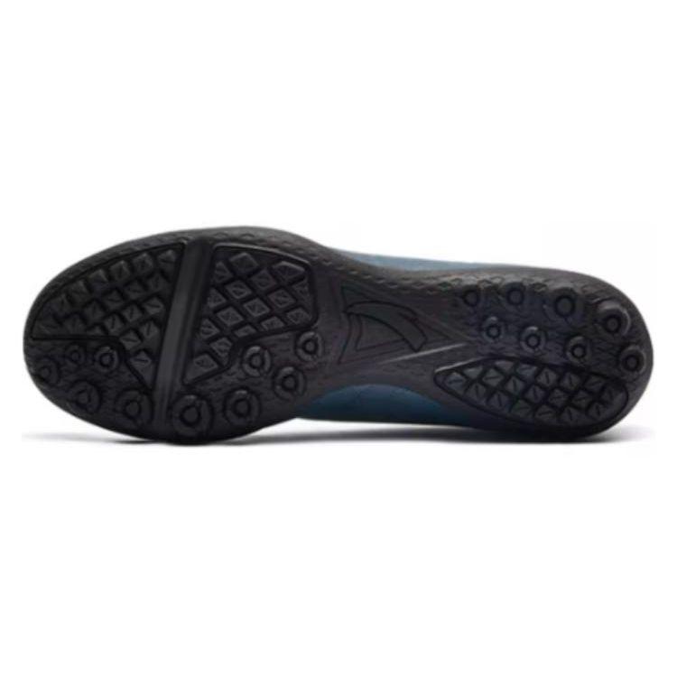 Anta Artificial Turf Non-Slip Durable Soccer Shoes Men Shoes Blue 912222203-2