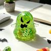 Glitter Ghost Toy Halloween Stress Relief Toy, Spooky Squeeze Sensory Clear Fidget for Focus and Relaxation