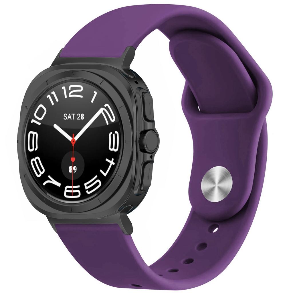 Sport Silicone Loop For Samsung Galaxy Watch 7 Ultra Strap 47mm Accessories Correa Bracelet Galaxy Watch 7 FE 44mm 40mm 40 Band